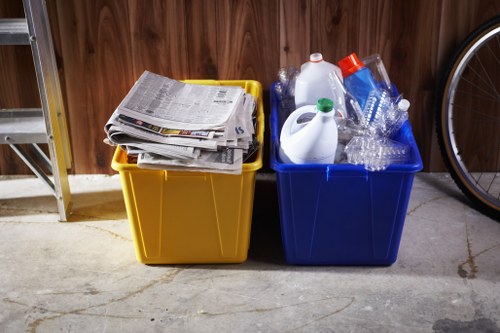 Recycling electronic waste during office clearance
