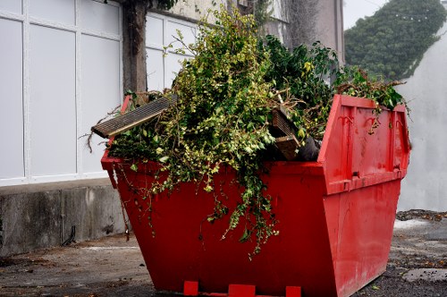 Secure skip with locking mechanism